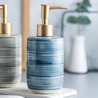 Marble Ceramic Soap Dispenser