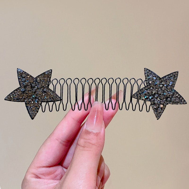 Rhinestone Star Hair Comb Set (5 pieces)