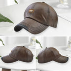 New trendy leather cap