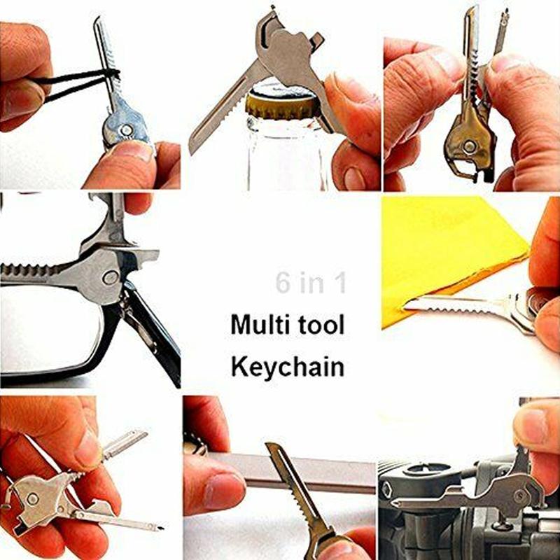 6 In 1 Multifunctional Key Tool