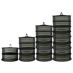 Foldable drying basket for fruits, vegetables, and herbs – Multi-tier net storage for quick drying process