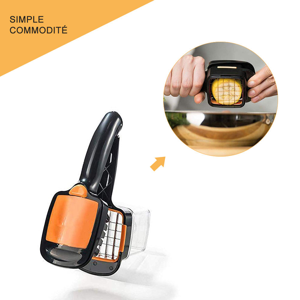 Multifunctional fruit and vegetable slicer