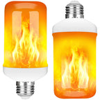 Flame Effect Lamp – 9W LED Light Bulb with Realistic Flame Glow