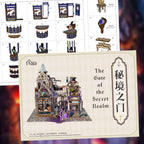 The Gate of the Secret Realm DIY Mini House Kit l DIY Miniature Kit