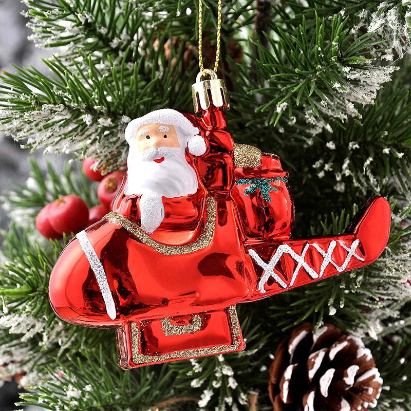 Christmas Ball Ornaments with Hanging Hooks, Multi-Piece Sets