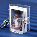 Small Photo Album Keychain Pendant