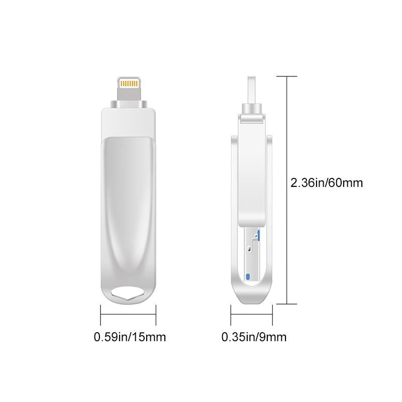 3-IN-1 Mobile USB Stick