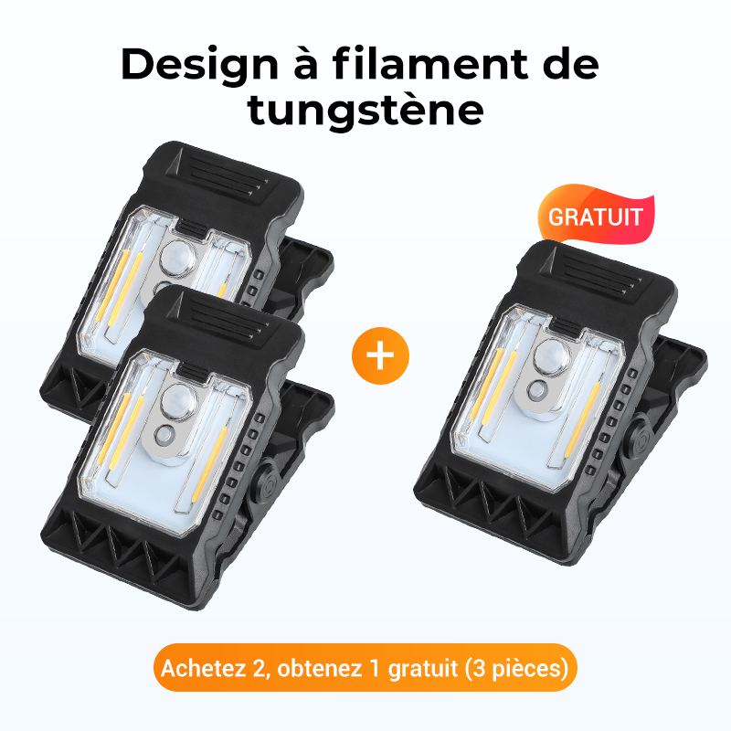 PowerBeam Solar-Clamps-Boost — Turn dark corners into a cozy oasis full of light and protection!