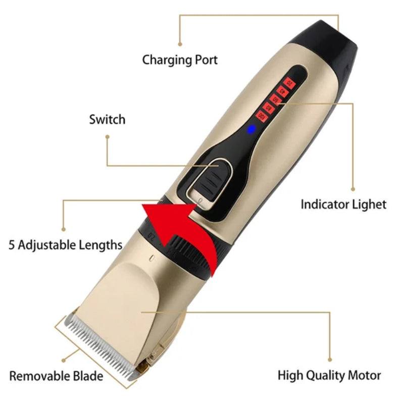 Professional Pet Hair Clipper Kit