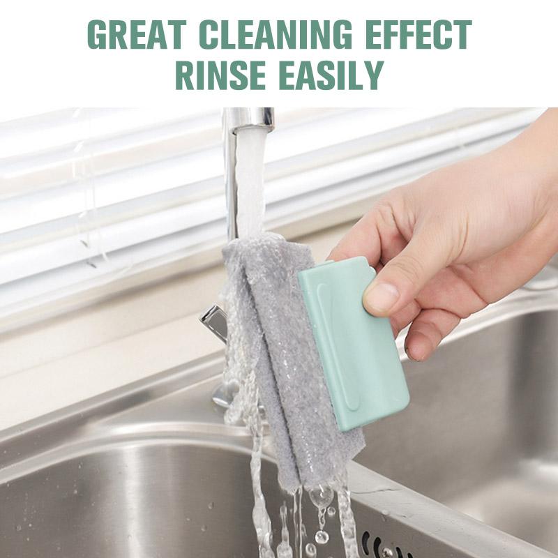 Magical Door Window Groove Cleaning Brushes, 3 Pieces