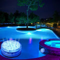 LED submersible light with remote control for the pool