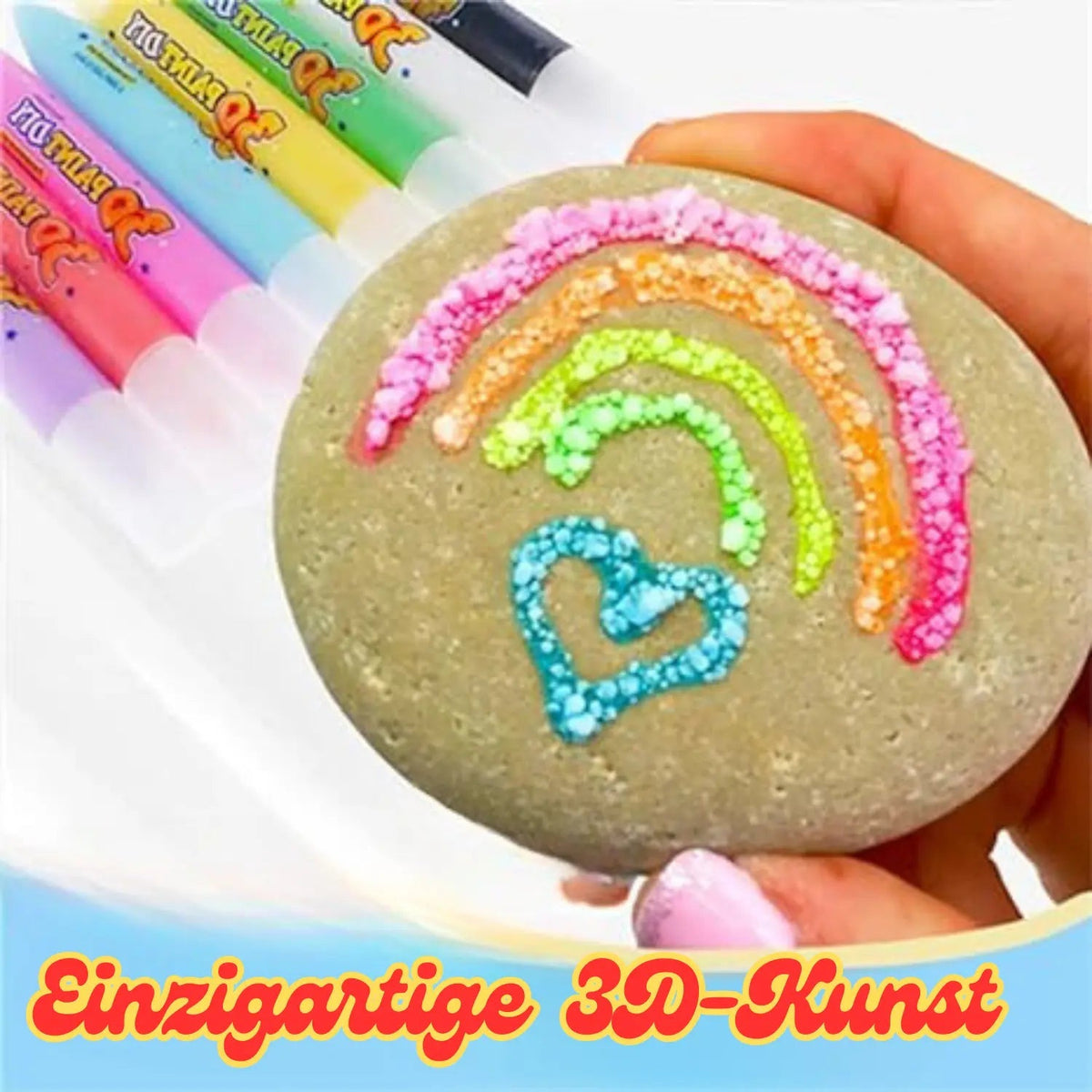6+6 | Magical 3D Puffy Pens