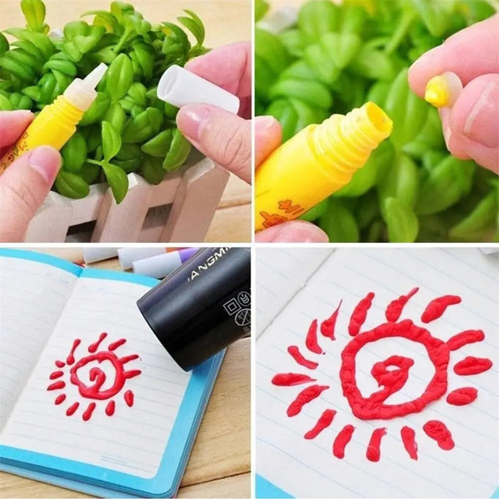 6+6 | Magical 3D Puffy Pens