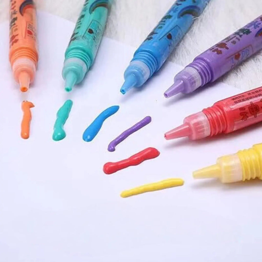6+6 | Magical 3D Puffy Pens