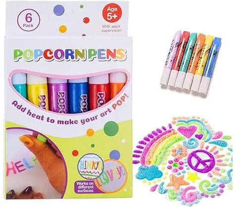 6+6 | Magical 3D Puffy Pens