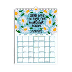 New Version - Hot Air Balloon - NOW IT STARTS AGAIN 2025 CALENDAR