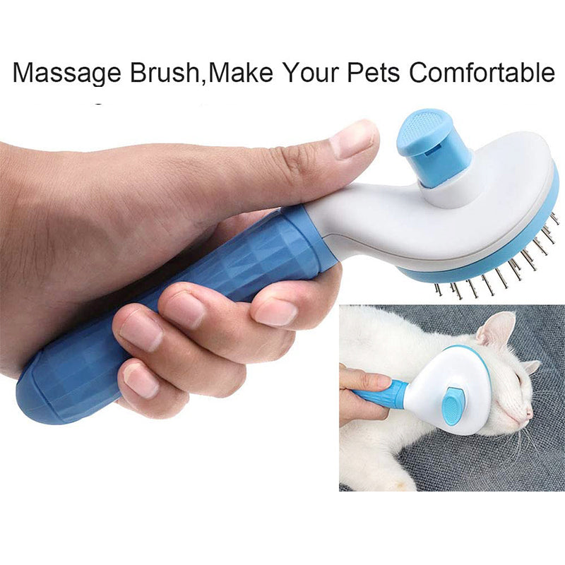 Premium Pets Self-Cleaning Slicker Brush