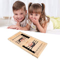 – Reversible Sling Puck Board Game Double-Sided for Family