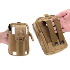 Water-resistant hip bag for men