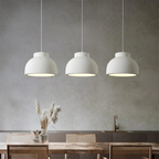 Minimalist Scandinavian Pendant Light made of Polystyrene