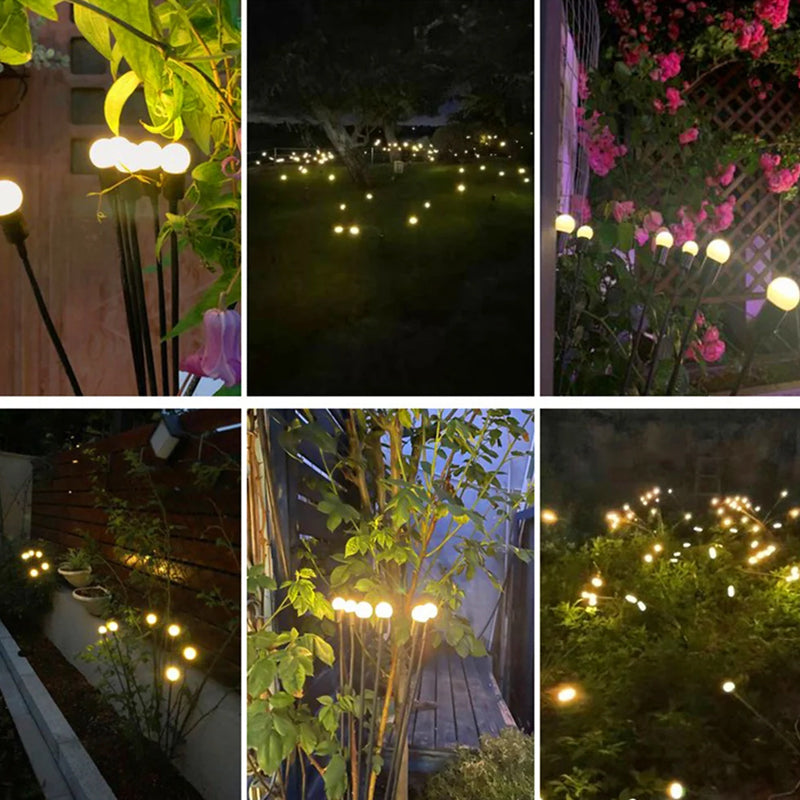 Solar Garden LED Firefly Plug Light