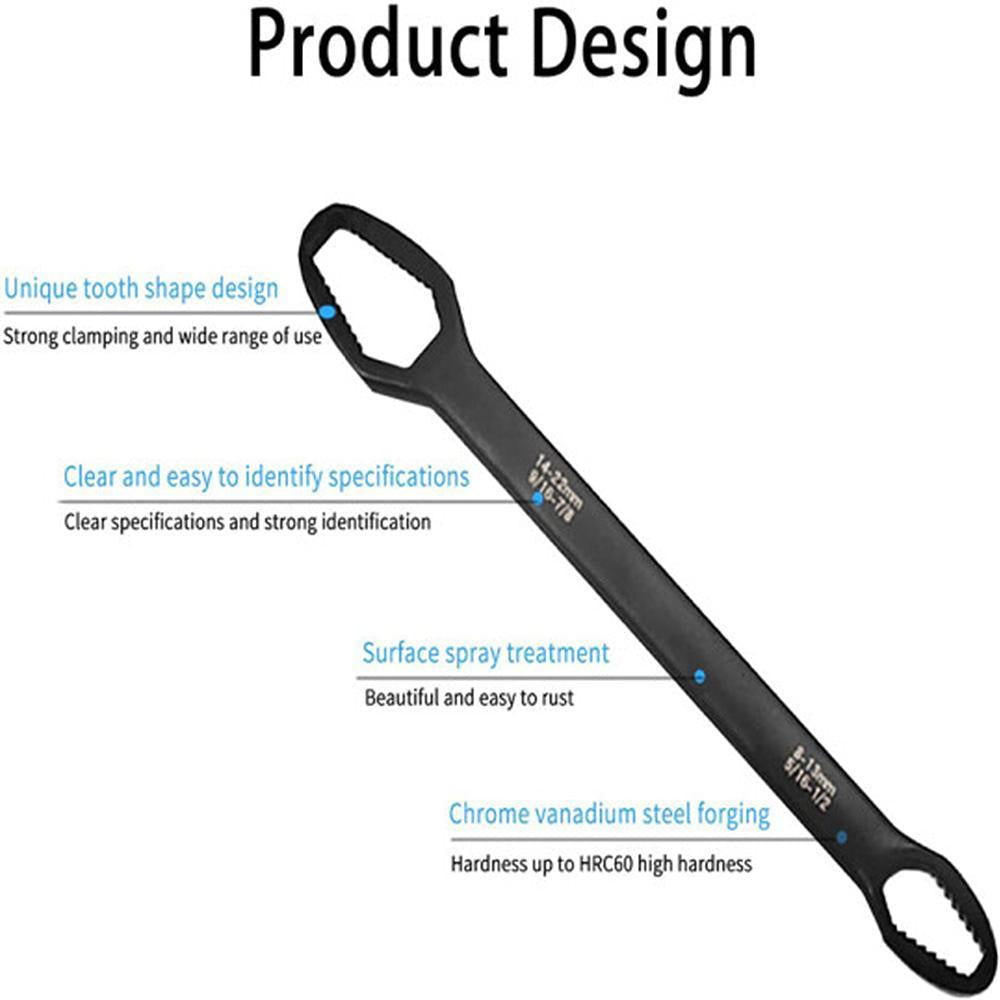 Universal Double Socket Wrench