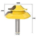 MèChe for angled cutting with lock at 45°