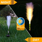 Decorative Rattan Garden Lighting – Solar Lamp in Grass Design for Outdoor Use