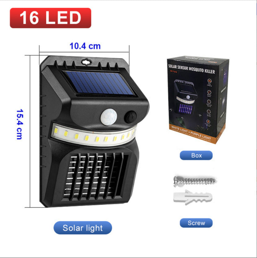 Solar Mosquito Killer Wall Lamp with Upgraded Repellent Function