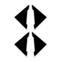 Car door anti-collision corner guard door sticker