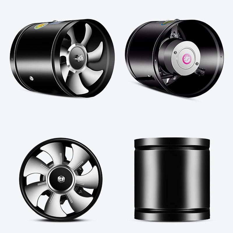 Multifunctional, powerful and silent exhaust fan