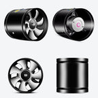 Multifunctional, powerful and silent exhaust fan
