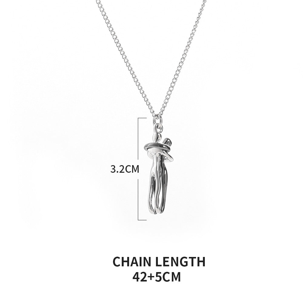 Luxury Pendant Necklace for Couples | Timeless Love and Style