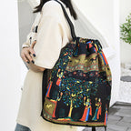 Drawstring, large capacity, dry-wet separation, travel sports backpack