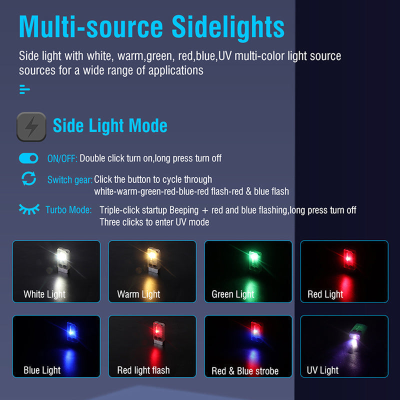 V10 Mini Portable Flashlight