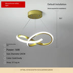 Creative Minimalist LED Mini Pendant Light for Balconies & Aisles (2 Sizes, Dimmable)