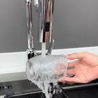 Universal Rotating Waterfall Sink Faucet Extension