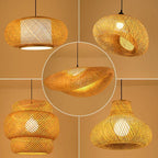 Handmade Rattan Pendant Light - RayaLight