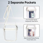PVC Transparent Crossbody Bag