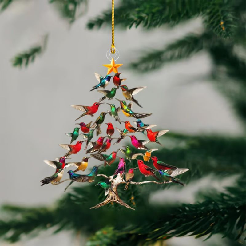 Hummingbird Christmas Decoration