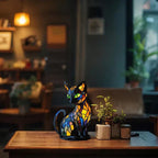 Lumikat Handmade Glowing Cat Lamp – Atmospheric Lighting and Gift