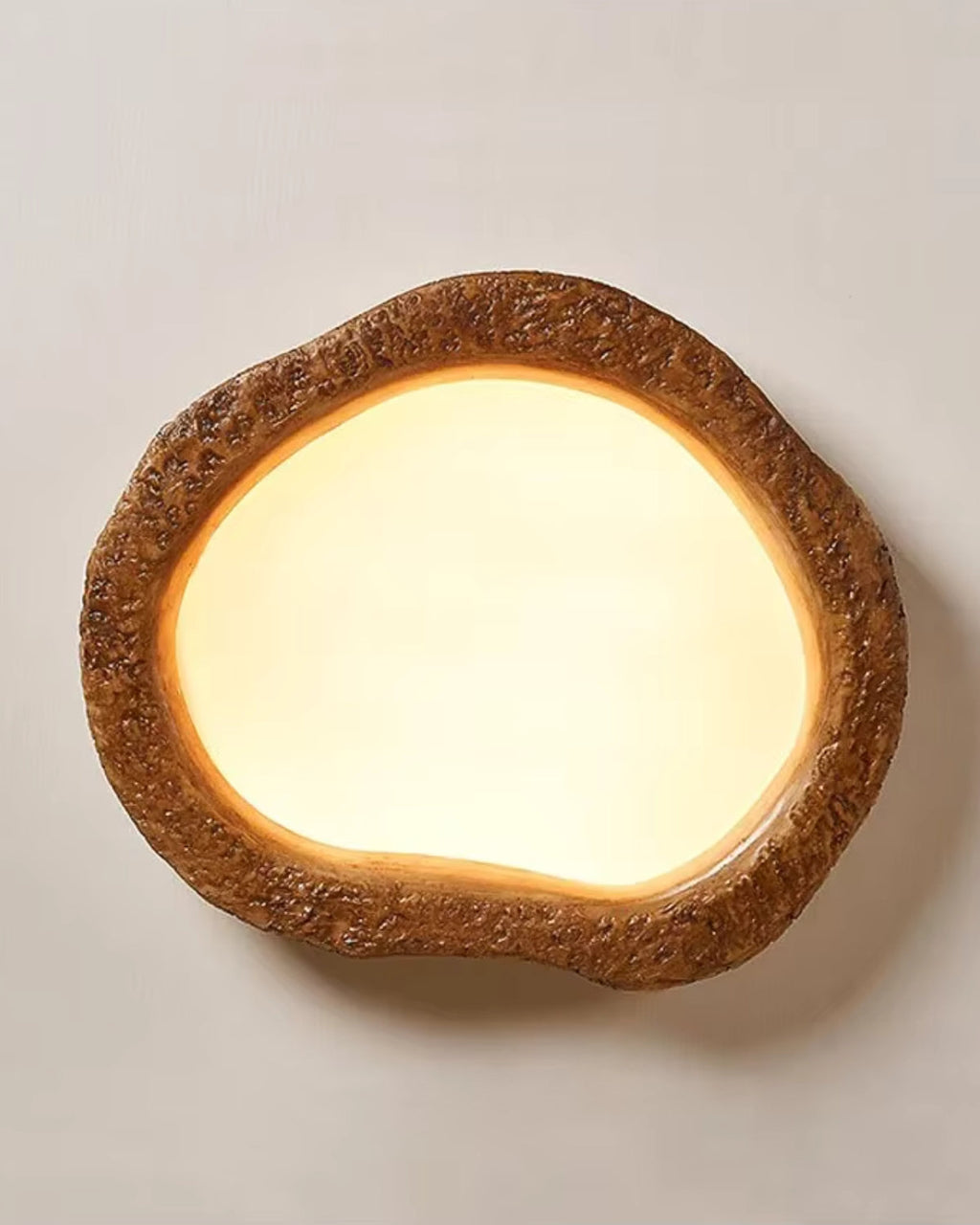 Halo Ceiling Lamp made of Solid Wood