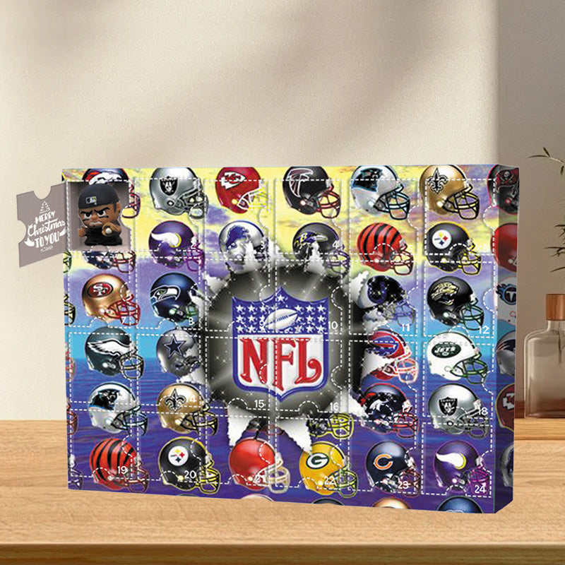 TouchdownBox – NFL Adventskalender 2025 met 24 Verrassingen