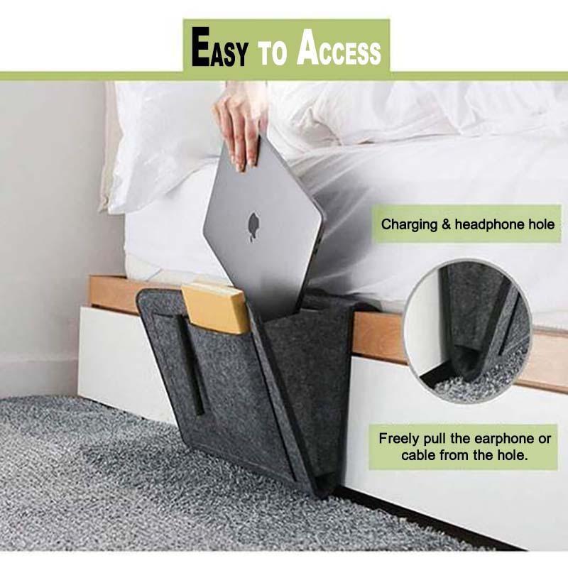 Nightstand Organizer Hanging Bag