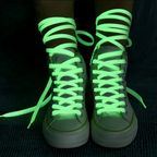 Bright Thick Flax Laces