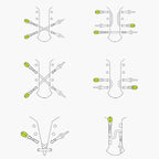Easy Shoelaces (one size fits all 12 PCS SET)