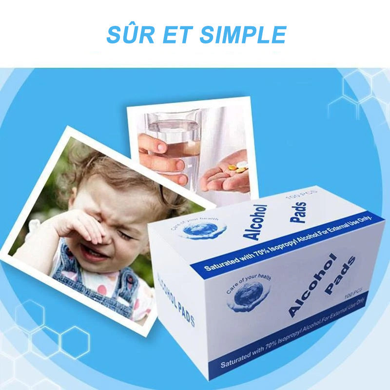 Single-use disinfecting wipe