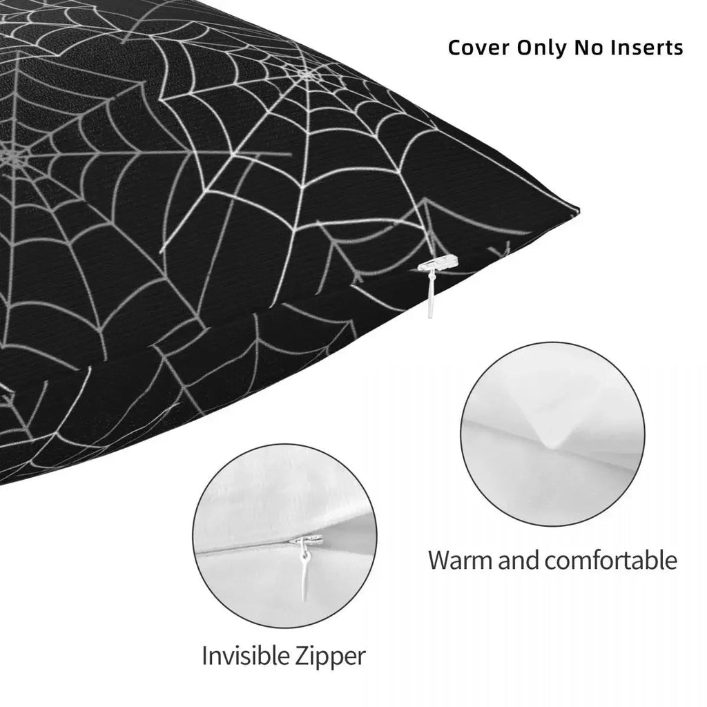 Black and White Halloween Pillow Cases