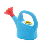 Children's watering can with flower mouth – Colorful plastic watering can for little gardeners