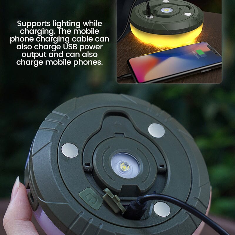 Outdoor waterproof portable storage fairy lights